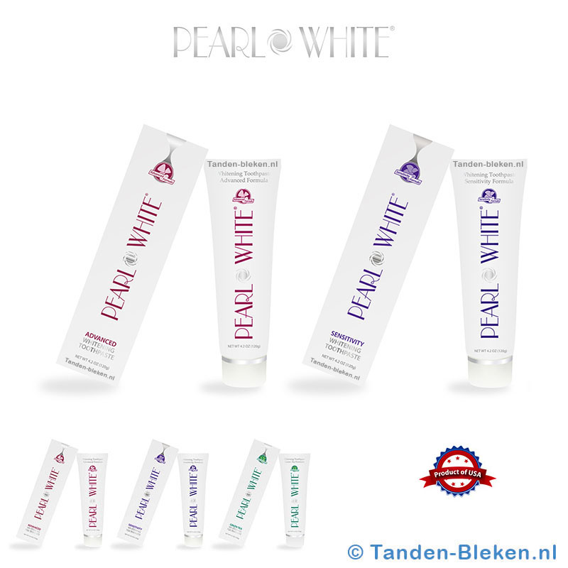 Pearl White tandpasta -